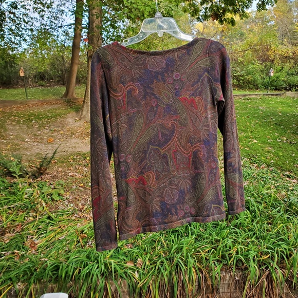 Ralph Lauren Tops - Lauren RL Silk and Cotton Top Size S/P
